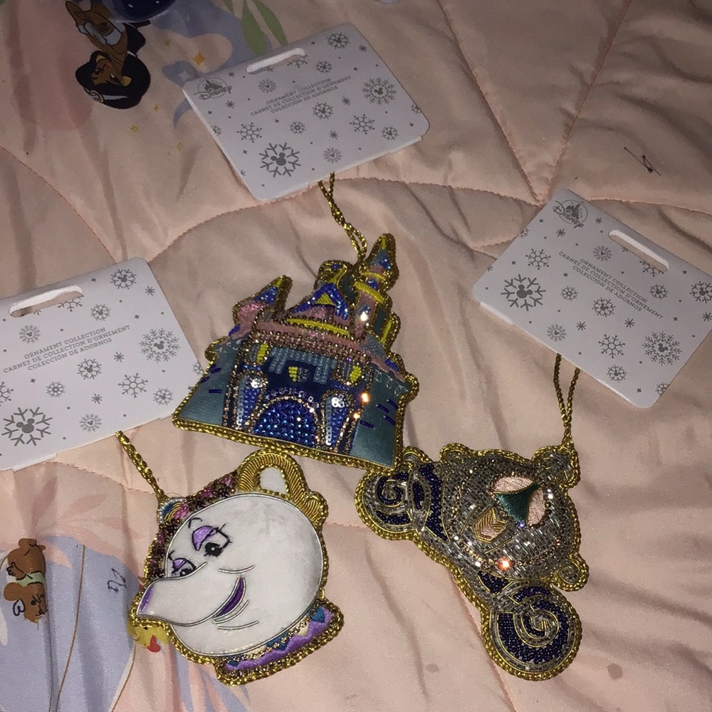 Disney princess Christmas ornaments
